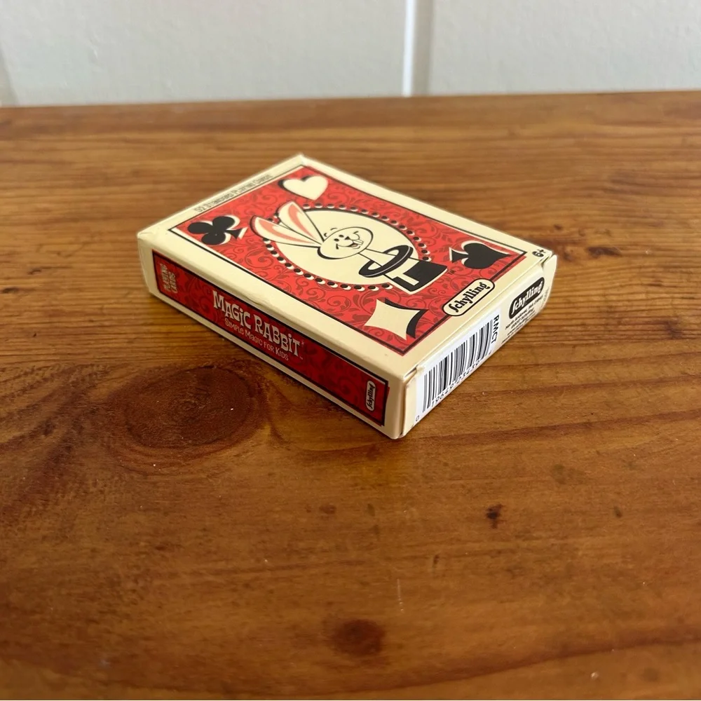 Magic Rabbit Trick Deck of Cards by Schylling‎ Simple Magic Tricks For Kids